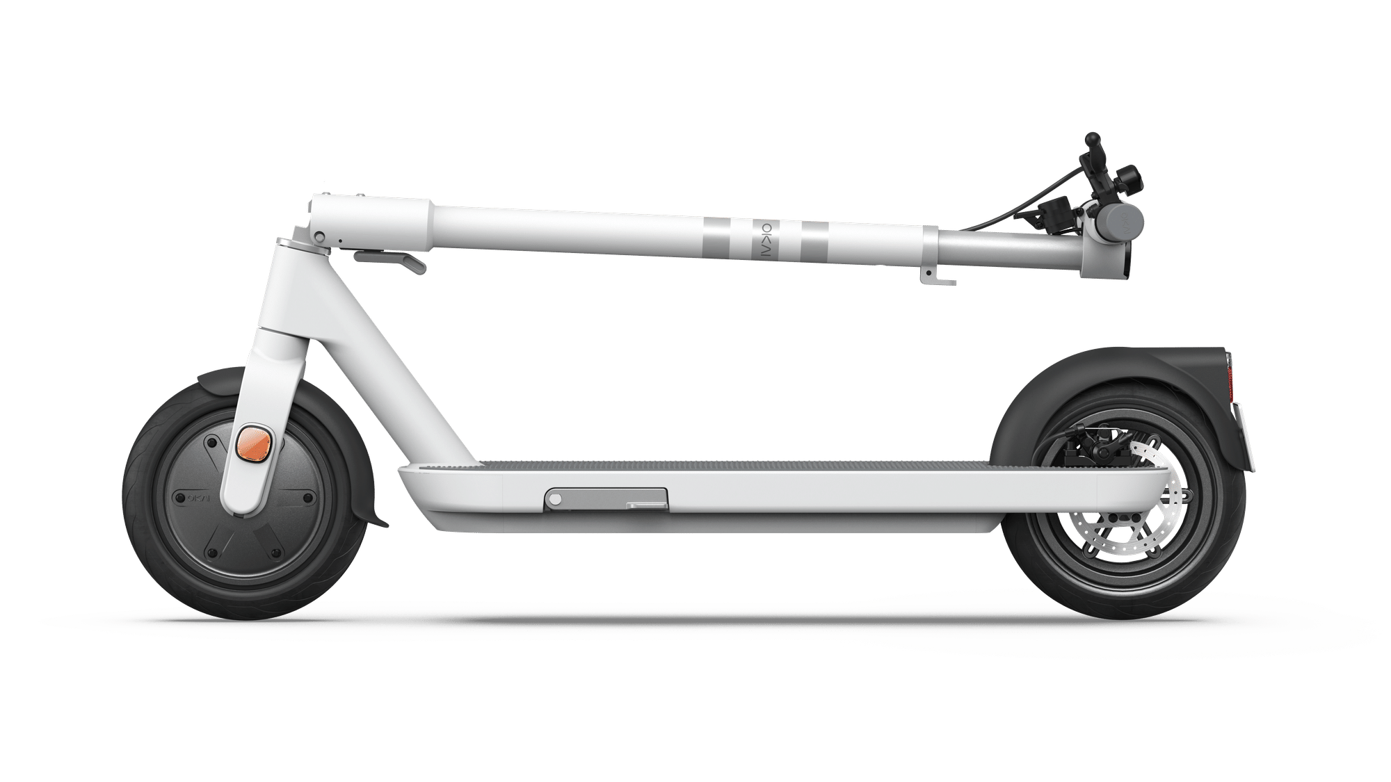 Foldable Electric Scooter w/18.6 Miles Max Operating Range &amp; 15.5 mph Max Speed ​​- White