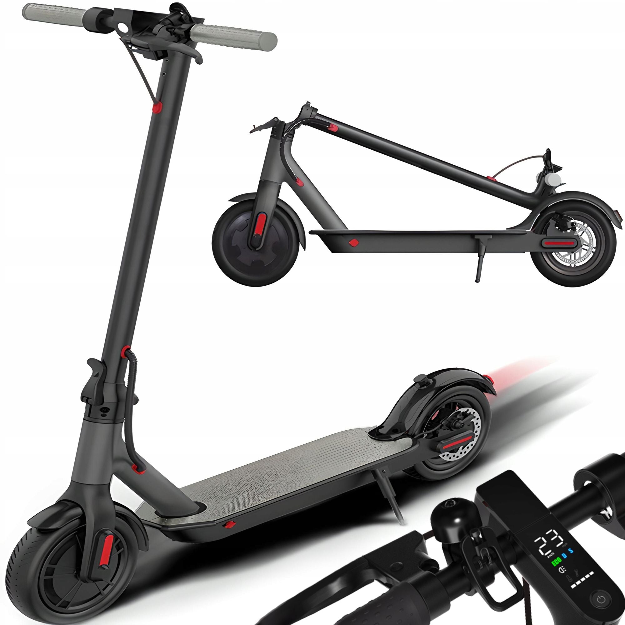 Adult Electric Scooter Folding hoverboard Tires 8.5-inch Speed ​​35KM/H 350W 36V10.4AH J-03 motorized scooter