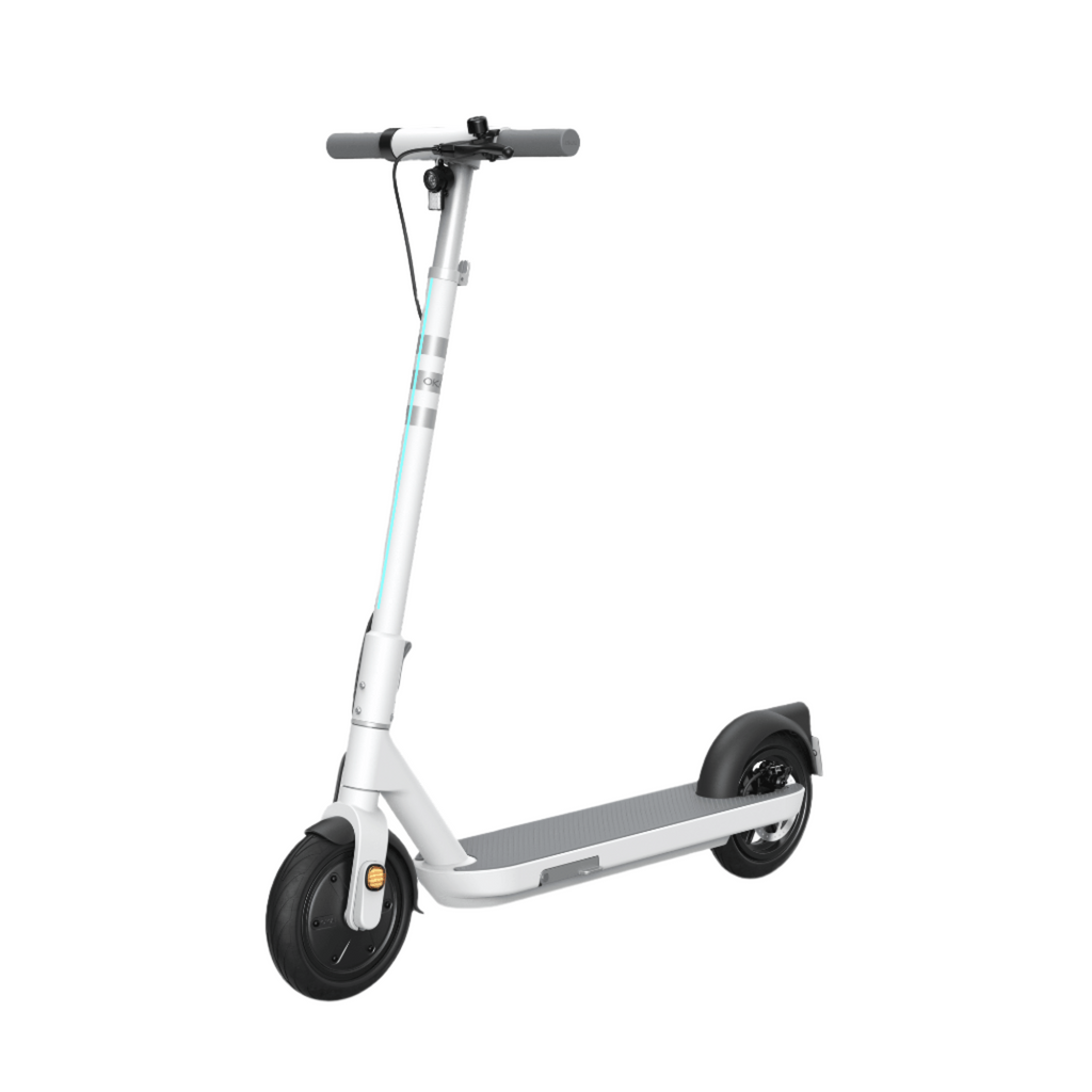 Foldable Electric Scooter w/18.6 Miles Max Operating Range &amp; 15.5 mph Max Speed ​​- White