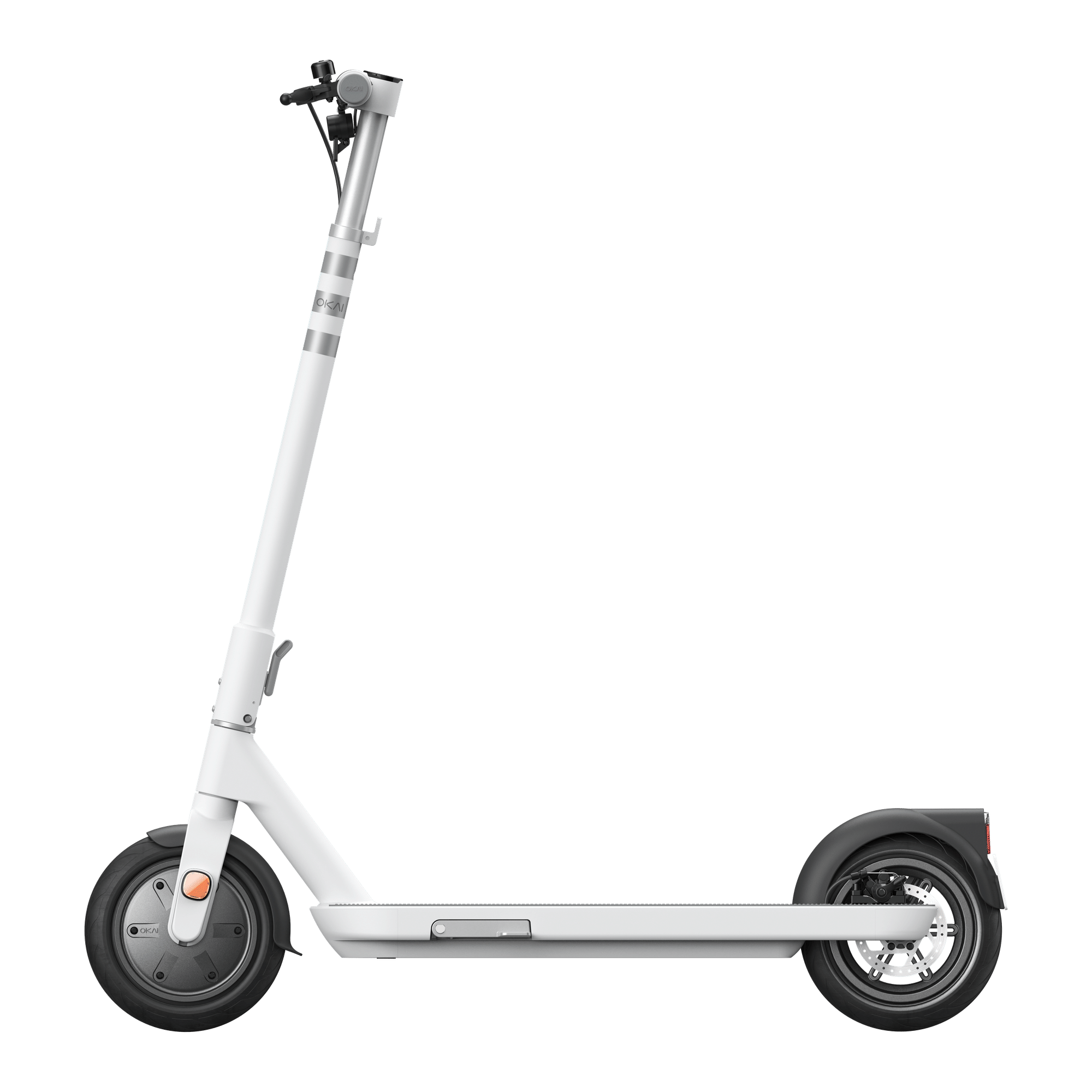 Foldable Electric Scooter w/18.6 Miles Max Operating Range &amp; 15.5 mph Max Speed ​​- White