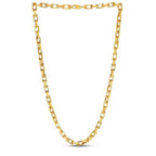 14k Yellow Gold French Cable Link Chain (6.10 mm)