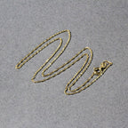 14k Yellow Gold Singapore Chain 1.0mm