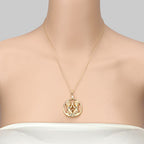 0.45 Carat Genuine Pearl .925 Sterling Silver Pendant