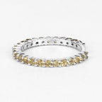 0.81 Carat Genuine Citrine .925 Sterling Silver Ring