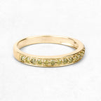 0.32 Carat Genuine Yellow Diamond 14K Yellow Gold Ring (I1-I2)
