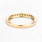 0.32 Carat Genuine Yellow Diamond 14K Yellow Gold Ring (I1-I2)