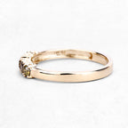 0.46 Carat Genuine Yellow Diamond 14K Yellow Gold Ring (I1-I2)