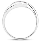 0.54 Carat Genuine Amethyst .925 Sterling Silver Ring