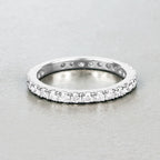 1.00 Carat Lab Grown Diamond 14K White Gold Ring