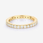 1.00 Carat Lab Grown Diamond 14K Yellow Gold Ring