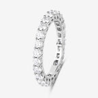 1.50 Carat Lab Grown Diamond 14K White Gold Ring