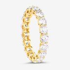 3.00 Carat Lab Grown Diamond 14K Yellow Gold Ring