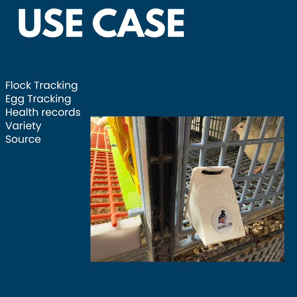 QuailOS Tap and Track Kit — NFC Starter package (6 Tags, 2 Mounts, 2 Hatch Eggs)