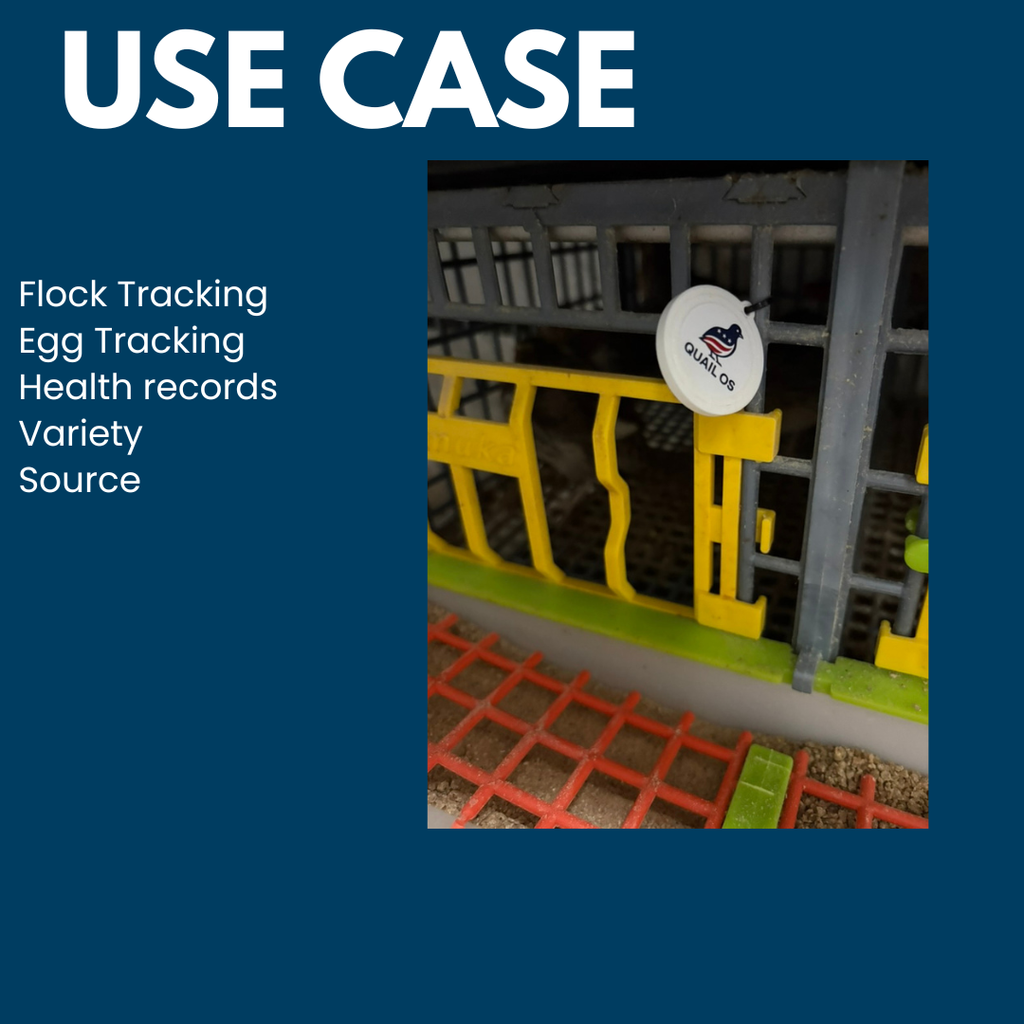 QuailOS Tap and Track Kit — NFC Starter package (6 Tags, 2 Mounts, 2 Hatch Eggs)
